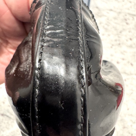 Lanvin patent leather ballet flat sz 40 - Picture 5 of 5